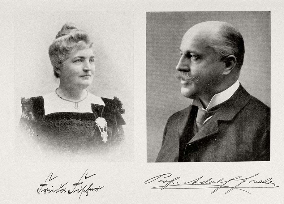Adolf und Frieda Fischer um 1904